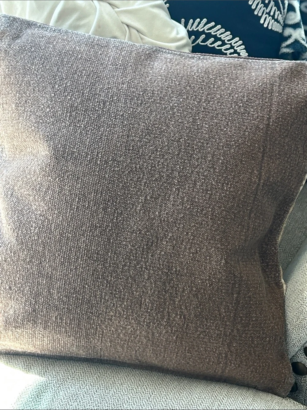 NEW! Southwestern Geometric Aztec Western Print Throw Accent Pillow Brown & Tan